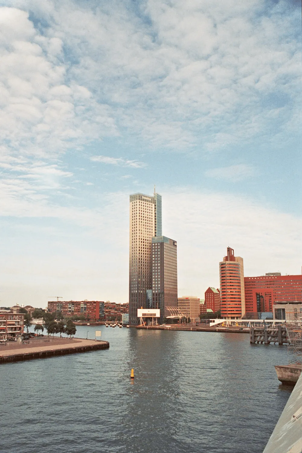 ROTTERDAM TOWER ARCHITECTURE SUNSET