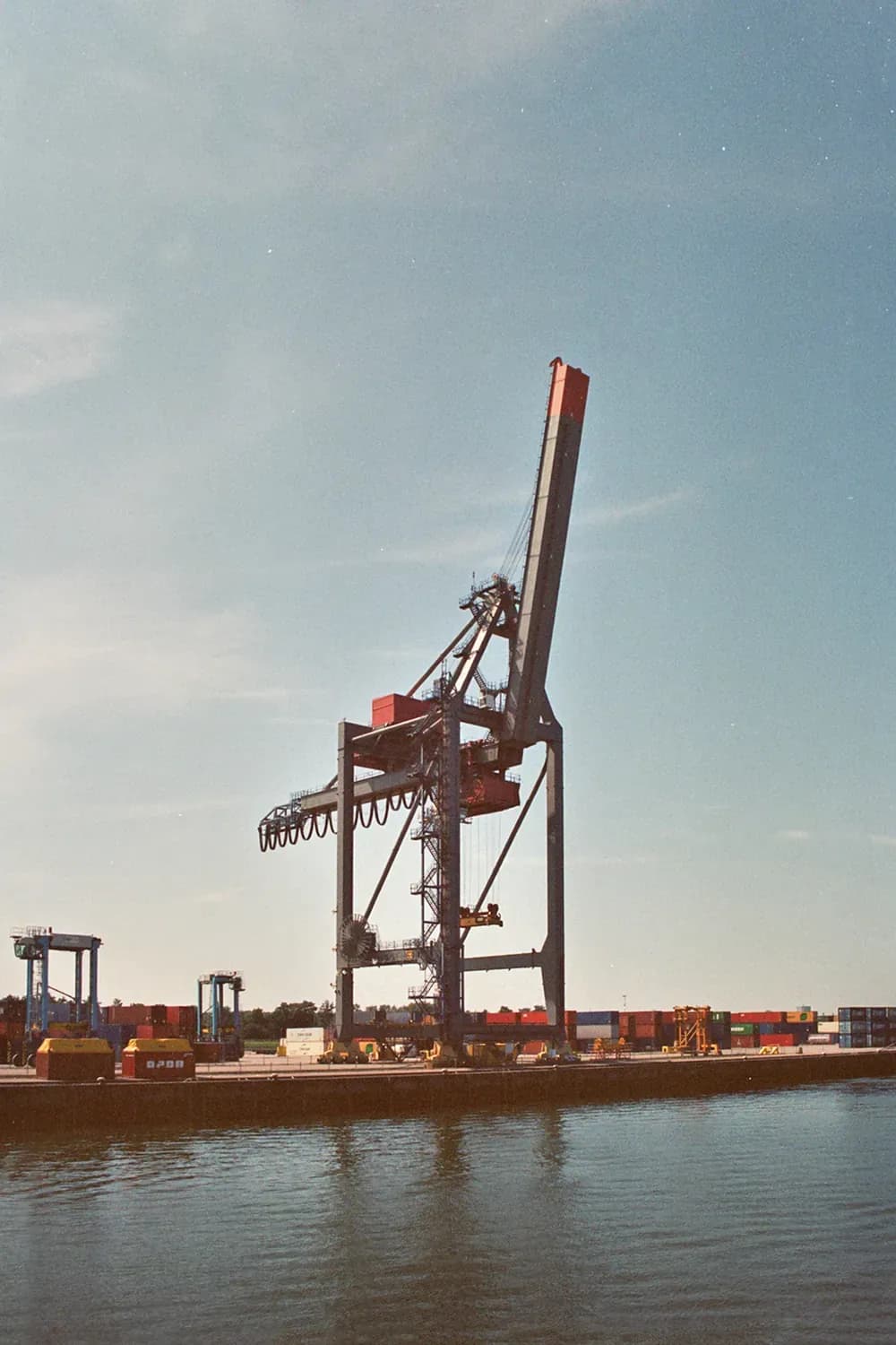 analog film portra400 Haven Van Rotterdam 