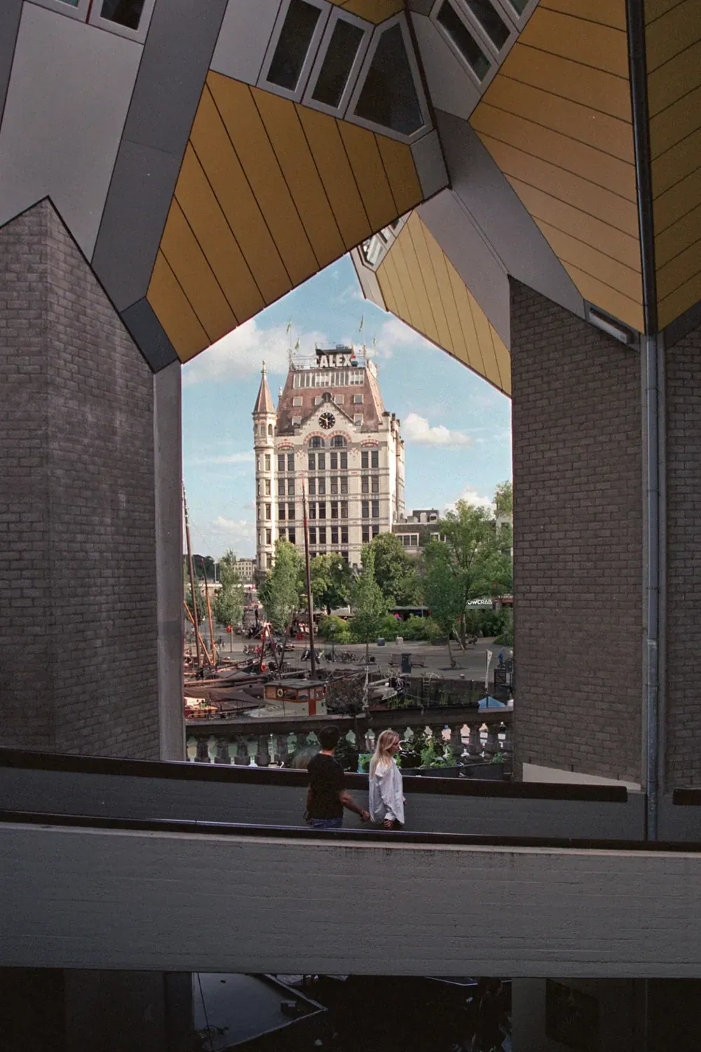 Analog portra400 Rotterdam kubuswoningen Architecture Piet Blom